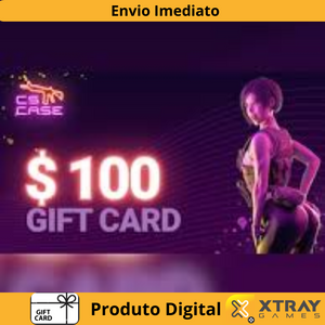 CSCase.com $100 Gift Card CHAVE DIGITAL