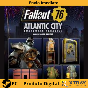 Fallout 76 - Atlantic City High Stakes Bundle DLC PC Steam CD Key CHAVE DIGITAL