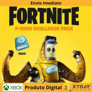 Fortnite - P-1000's Quest Pack + 1500 V-Bucks Challenge DLC BR XBOX One / Xbox Series X|S CD Key CHAVE DIGITAL