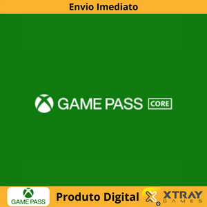 XBOX Game Pass Core 3 Meses (3 Months) Subscription ACCOUNT CONTA DIGITAL