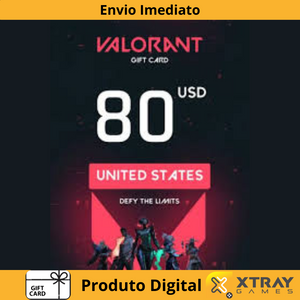 VALORANT $80 USD LATAM CD Key CHAVE DIGITAL