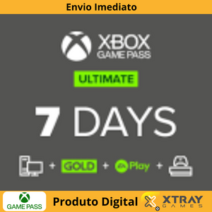 Xbox Game Pass Ultimate 7 Dias (7 Days) Xbox Live WORLDWIDE CHAVE DIGITAL
