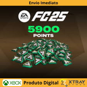 EA SPORTS FC 25 - FC Points 5900 US XBOX One / Xbox Series X|S CD Key CHAVE DIGITAL