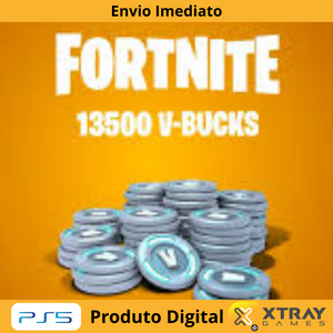Fortnite - 13500 V-Bucks PS5 Account CONTA DIGITAL