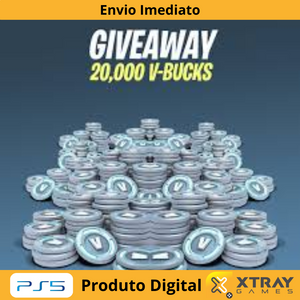 Fortnite - 20000 V-Bucks PS5 Account CONTA DIGITAL