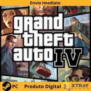 Grand Theft Auto IV GTA PC Steam WORLDWIDE CHAVE DIGITAL