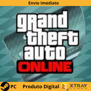 Grand Theft Auto V GTA + Megalodon Shark Cash Card Rockstar Social Club PC WORLDWIDE CHAVE DIGITAL