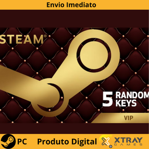 Random VIP 5 Keys PC (Steam) Other WORLDWIDE CHAVE DIGITAL