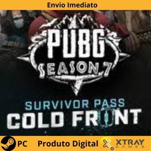 PUBG - Survivor Pass 7: Cold Front DLC Steam PC CD Key CHAVE DIGITAL