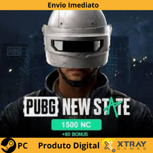 PUBG: NEW STATE - 1500 + 80 NC PC CD Key CHAVE DIGITAL