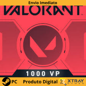 VALORANT - 1000 Valorant Points Gift Card PC US/BD CHAVE DIGITAL