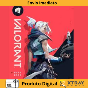 VALORANT - 1535 Valorant Points Gift Card BR CHAVE DIGITAL
